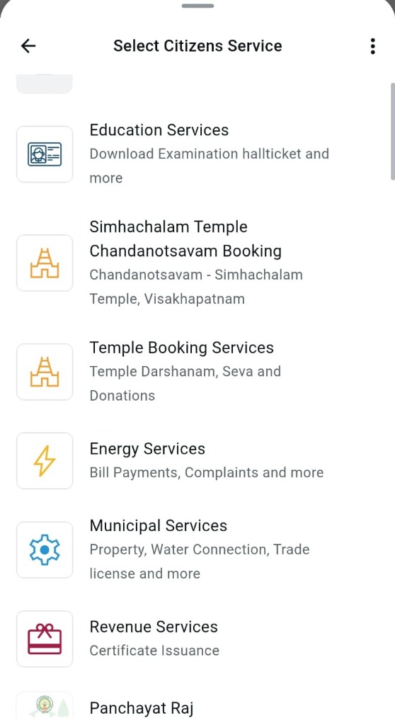 Manamitra Citizen Services